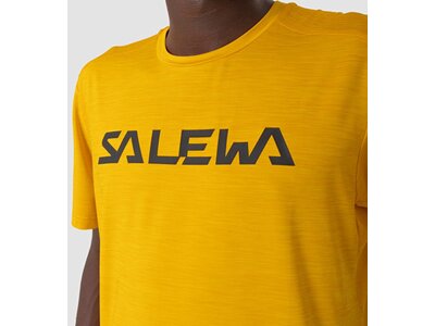 SALEWA Herren T-Shirt "Puez Hybrid 2 Dry" Gelb