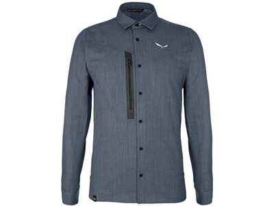 SALEWA Herren Hemd FANES WOOL DRY M L/S SRT. Grau