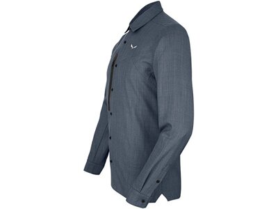 SALEWA Herren Hemd FANES WOOL DRY M L/S SRT. Grau