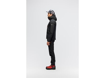 SALEWA Herren Softshelljacke "Comici Stormwall" Schwarz