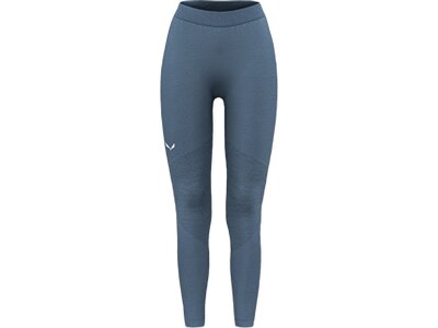 SALEWA Damen Leggings ZEBRU MEDIUM WARM AMR W TIGHT Blau