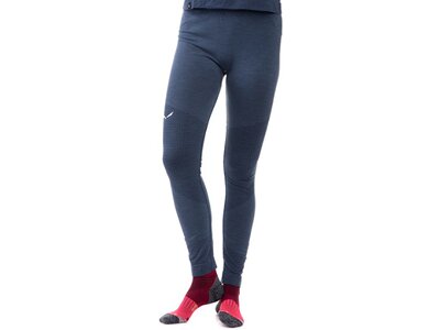 SALEWA Damen Leggings ZEBRU MEDIUM WARM AMR W TIGHT Blau