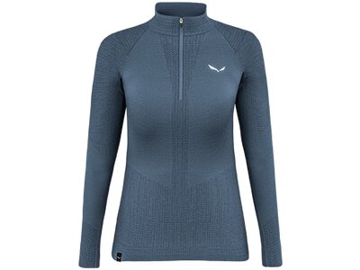 ZEBRU MED WARM AMR W 1/2 ZTEE. Blau
