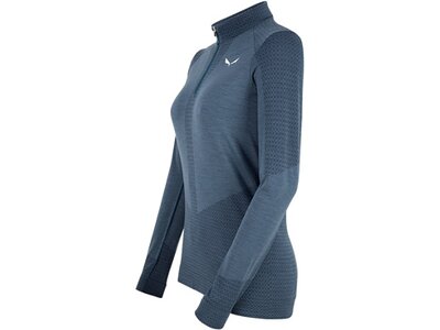 ZEBRU MED WARM AMR W 1/2 ZTEE. Blau