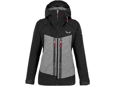 SALEWA Damen Funktionsjacke COMICI SW/DST W JKT Schwarz
