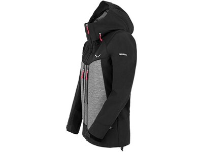 SALEWA Damen Funktionsjacke COMICI SW/DST W JKT Schwarz