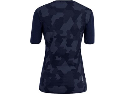 SALEWA Damen Shirt CRISTALLO WARM AMR W T-SRT. Blau