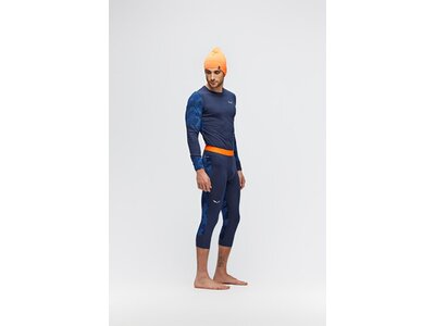 SALEWA Herren Tight CRISTALLO WARM AMR M 3/4TIGHT. Blau