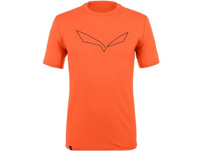 SALEWA Herren Shirt PURE LOGO AMR M T-SHIRT. Orange