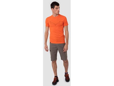 SALEWA Herren Shirt PURE LOGO AMR M T-SHIRT. Orange