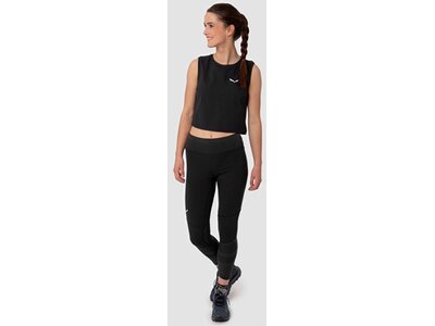 SALEWA Damen Tight PEDROC DRY RESP W HYB TIGHTS. Schwarz