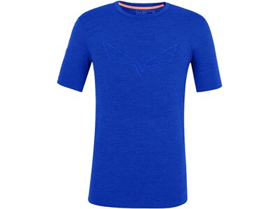 SALEWA Herren Shirt PURE EAGLE AMR M SMLES TSHIRT. Blau