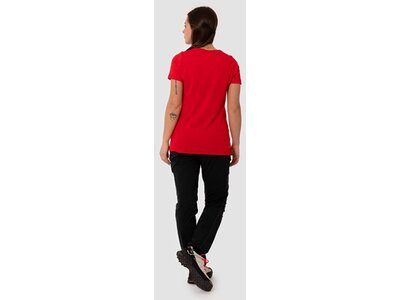 SALEWA Damen Shirt PURE CHALK DRY W T-SHIRT Rot