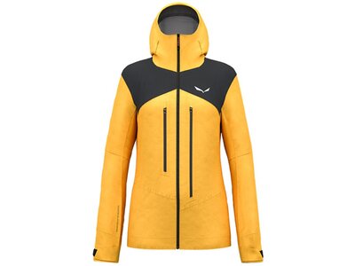 SALEWA Damen Funktionsjacke ORTLES PTX 3L W JACKET Gold