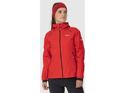 SALEWA Damen Funktionsjacke PEDROC PTX 2.5 W LIGHT JACKET. Rot