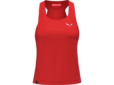 SALEWA Damen Shirt PEDROC DRY W HYB TANKT Rot