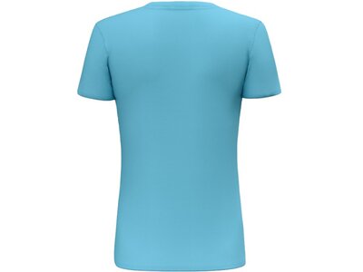SALEWA Damen Shirt PURE HEART DRY W T-SHIRT Blau