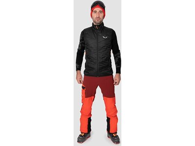 SALEWA Herren Weste ORTLES HYB TWR VEST M Schwarz