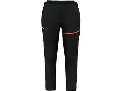 SALEWA Damen Hose VENTO HEMP/DST 2 IN 1 PANT W Schwarz