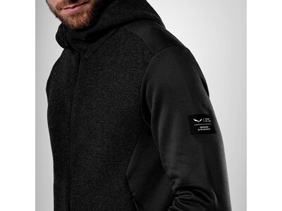 SALEWA Herren Funktionsjacke FANES SARNER LIGHT HYB JKT M. Schwarz
