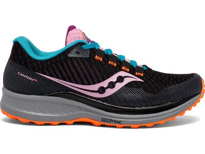 SAUCONY Damen Laufschuhe CANYON TR Schwarz