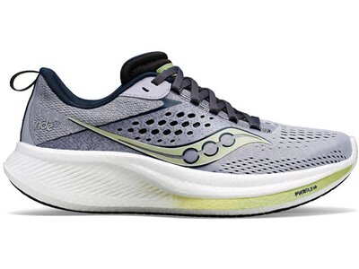 SAUCONY Damen Laufschuhe RIDE 17 Silber