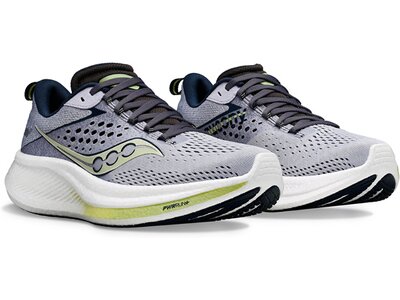 SAUCONY Damen Laufschuhe RIDE 17 Silber