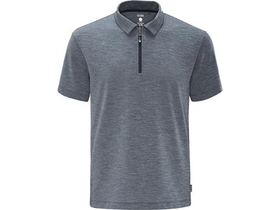 schneider sportswear Herren Funktions-Polo MELM-POLO Blau