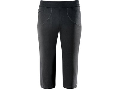 schneider sportswear Damen Fitness-3/4-Hose WIENW-3/4-Hose Schwarz