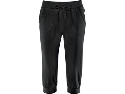 schneider sportswear Damen Fitness-3/4-Hose VENTURAW-3/4-Hose Schwarz