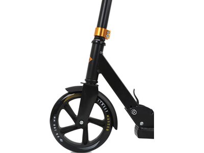 SCHILDKRÖT Scooter Schildkröt City Scooter Street Master 2.0, 200mm Räder, hochwertiger Aluminium-Sc Schwarz