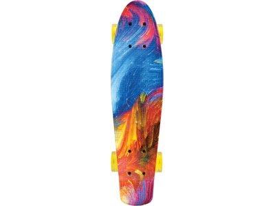 SCHILDKRÖT Skateboard Retro Skateboard FREE SPIRIT 22´ Hurricane Orange