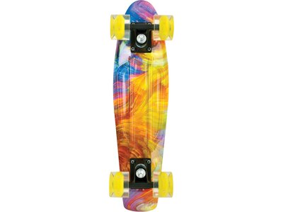 SCHILDKRÖT Skateboard Retro Skateboard FREE SPIRIT 22´ Hurricane Orange