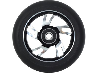 SCHILDKRÖT Scooter High Performance Wheels 100mm,1Paar Stuntscooter Ersatzräder Schwarz