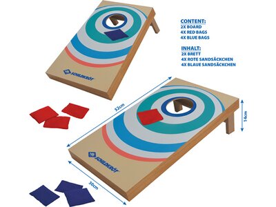 SCHILDKRÖT Schildkröt CORNHOLE SET Silber