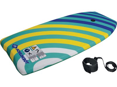 SCHILDKRÖT Schildkröt Schwimmbrett Bodyboard L, mit Nylonüberzug und EPS Schaumstoff-Kern, 93 x 46 c Grün