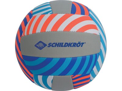 SCHILDKRÖT Ball Schildkröt Neopren Beachvolleyball, Größe 5, Ø 21 cm, normale Größe, farblich sortie Grau