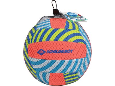 SCHILDKRÖT Ball Schildkröt Neopren Beachvolleyball, Größe 5, Ø 21 cm, normale Größe, farblich sortie Grau