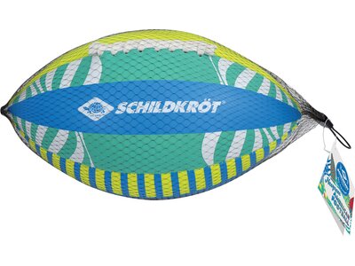 SCHILDKRÖT Ball Schildkröt Neopren American Football, Größe 6, 26,5 x 15 cm, farblich sortiert, grif Blau