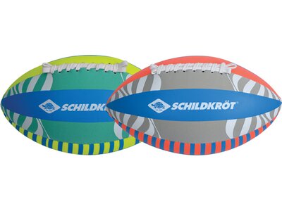 SCHILDKRÖT Ball Schildkröt Neopren American Football, Größe 6, 26,5 x 15 cm, farblich sortiert, grif Blau