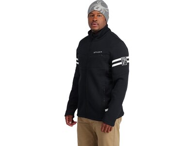SPYDER Herren Fleecejacke "Wengen Encore" Schwarz