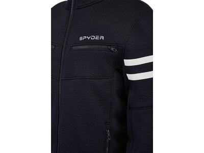 SPYDER Herren Fleecejacke "Wengen Encore" Schwarz