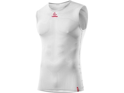 LÖFFLER Herren Netz-singlet Transtex® Light+ Weiß