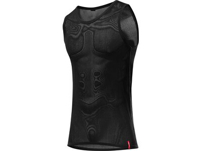 LÖFFLER Herren Netz-singlet Transtex® Light+ Schwarz