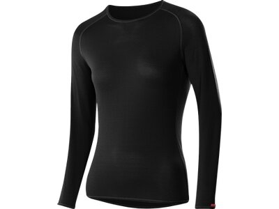 LÖFFLER Damen Unterhemd W SHIRT L/S TRANSTEX LIGHT Schwarz