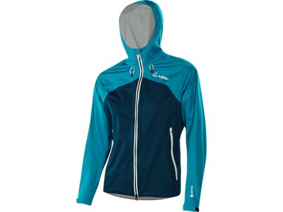 Löffler Kapuzenjacke Ponto GTX Active Damen Blau