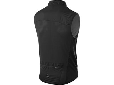 LÖFFLER Herren Weste M BIKE VEST WPM POCKET Schwarz