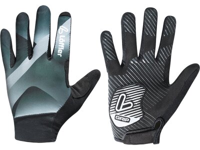 LÖFFLER Herren Handschuhe FULL FINGER BIKE GLOVES Schwarz
