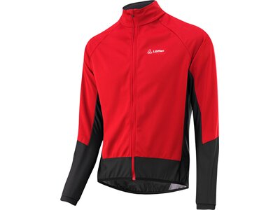 LÖFFLER Herren Funktionsjacke M BIKE JACKET ALPHA II WS LIGH Rot