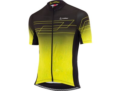 LÖFFLER Herren Trikot M BIKE JERSEY FZ SHADOW Gelb